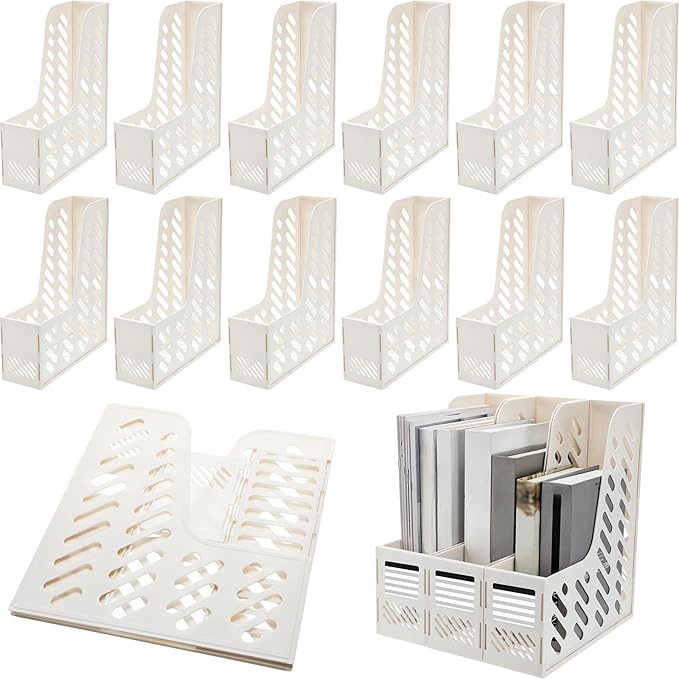 Glenmal 12 Pack Magazine Organizers Binder Organizer by Glenmal