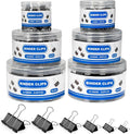 BainGesk 210 PCS Binder Clips Paper Clamps Assorted Sizes, Metal Paper Binder by BainGeskFocusonToys