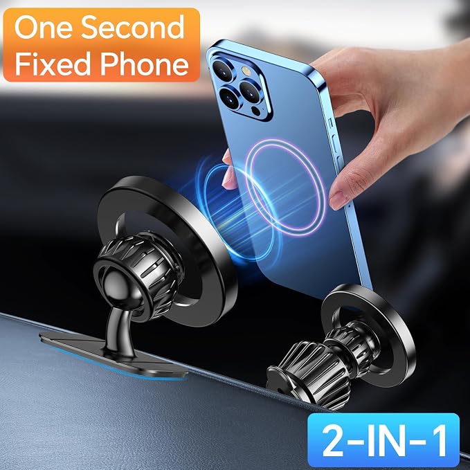 Kaistyle for Magsafe Car Mount【Strong Magnets】Magnetic Phone Holder for Car - Image 10