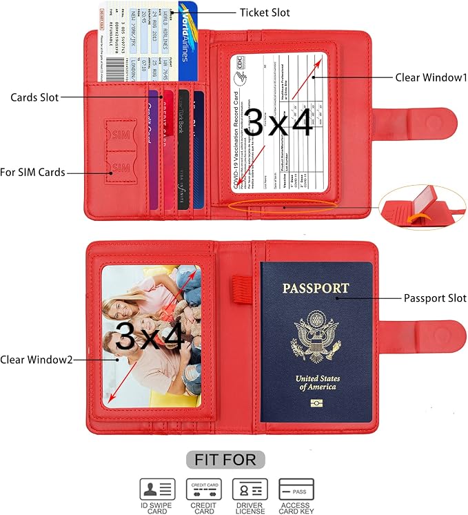 Melsbrinna Rfid Passport Holder - Image 3