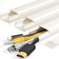 Yecaye TV Cord Hider, 42In Large Cable Hider Beige, Wire Covers by Yecaye