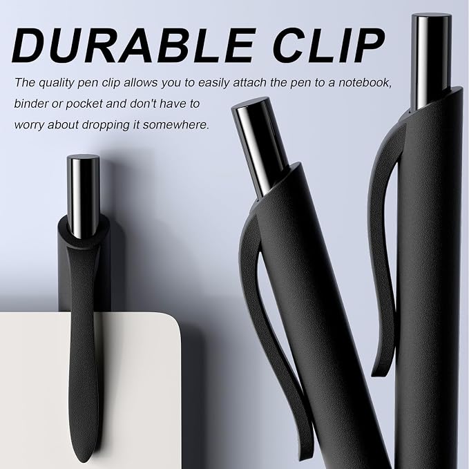 50 Pack Black Ink Pens - Image 4