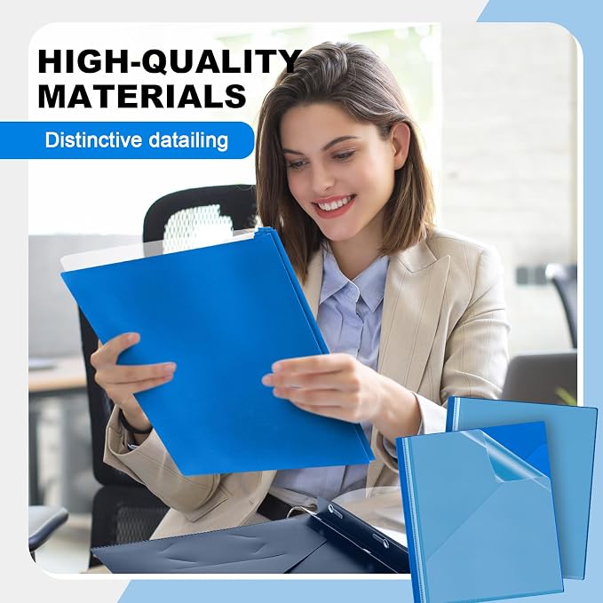 Teling 48 Pcs Clear Front Report Covers - Image 6