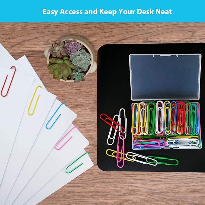Paper Clips, Large Colored Paper Clips - Image 5
