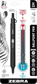 Zebra Pen, X-701 Tactical Ballpoint Pen, Writes in Extreme Conditions, Matte by ZebraPen