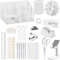 Office Supplies, Desk Accessories, Stapler and Tape Dispenser Set, 1000 Staples by musejoy