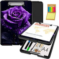 Clipboard with Storage, Office Supplies Nursing Clipboards Folder with Pen by CAPAUNVDA