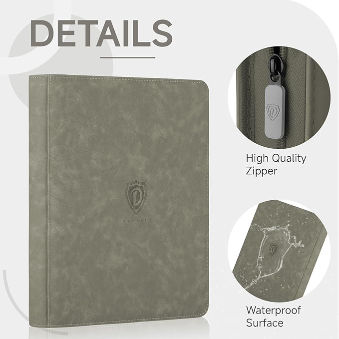 9 Pocket Card Binder, 360 Pockets Trading Card Binder, Double Sided Pocket - Image 2