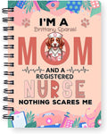 Ninety3POD I'm a Brittany Spaniel Mom and a Registered Nurse Nothing Scares Me by Ninety3POD
