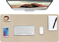 Boutilon Leather Desk Pad Protector, Non-Slip Mouse Pad, Laptop Desk Pad by Boutilon