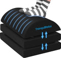 TranquilRelax Foot Rest for Under Desk at Work, Gaming Accessories Foot Stool by Unknown