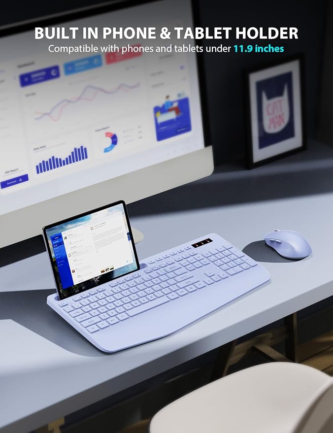 Wireless Keyboard and Mouse Combo - Image 3