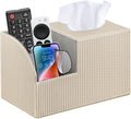 PU Leather Square Tissue Box Cover by BLIENCE