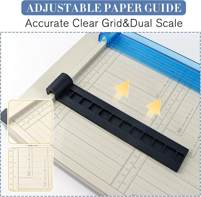 12" Guillotine Paper Cutter and Trimmer - Image 4