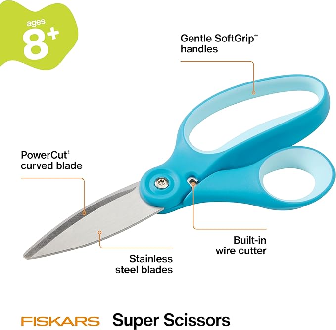 Fiskars 6" Kids Super Scissors - Image 6