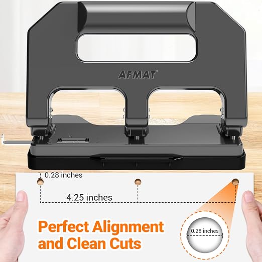 AFMAT Heavy Duty 3 Hole Punch, 3 Hole Puncher - Image 6