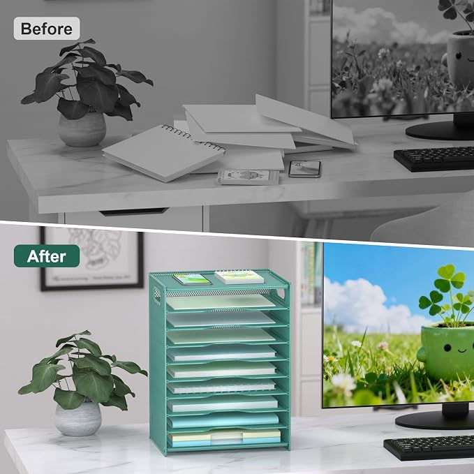 OUTWOLF 10 Tier Paper Organizer - Image 4