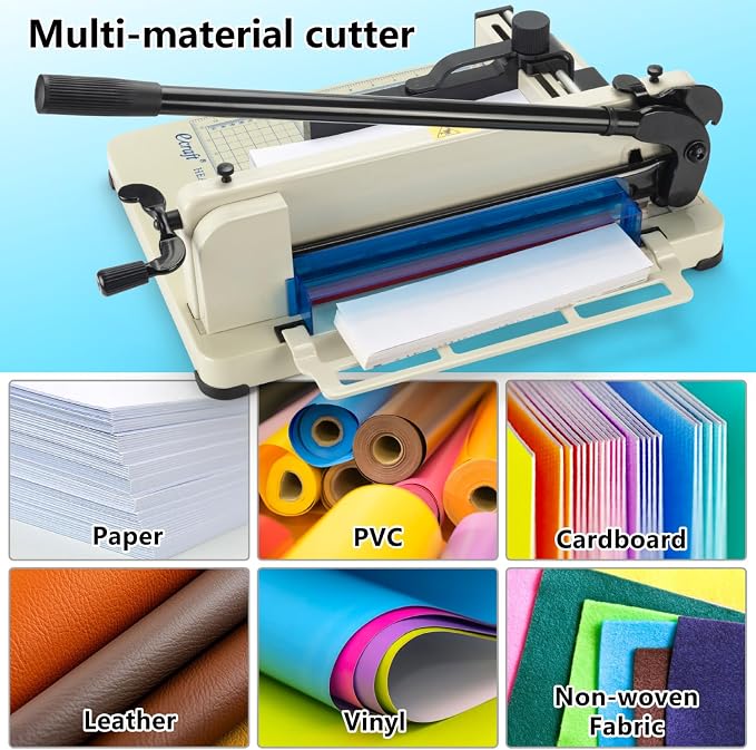 Ecraft Heavy Duty 12" Guillotine Paper Cutter - Image 6