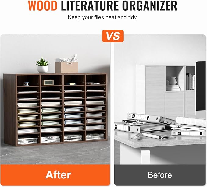 VEVOR Literature Organizers, 36 Compartments Office Mailbox - Image 4