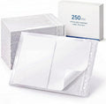 Glenmal 250 Pcs 6.7" x 10" Resealable Packing List Envelopes Clear by Glenmal
