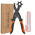 Adorox Heavy Duty Quality & Professional Design Revolving Hole Punch Pliers Kit by ADOROX