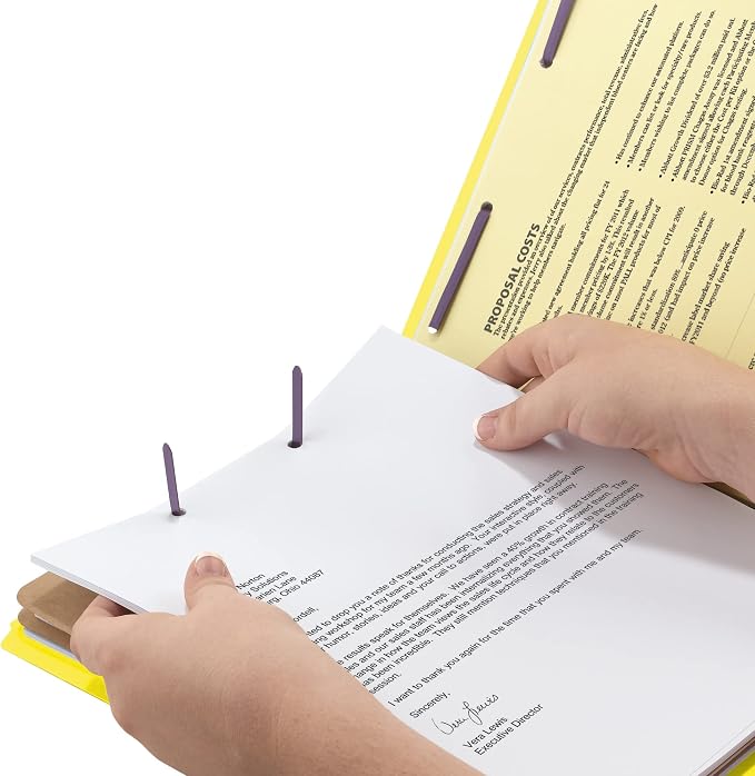 Smead Pressboard Classification File Folder - Image 4