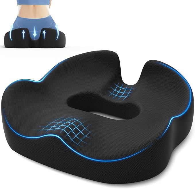 SweetSlubr Large Donut Pillow Seat Cushion by Unknown