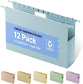 XINGIA Legal Size Hanging File Folders, 12 Pack Reinforced Legal Size File by Unknown