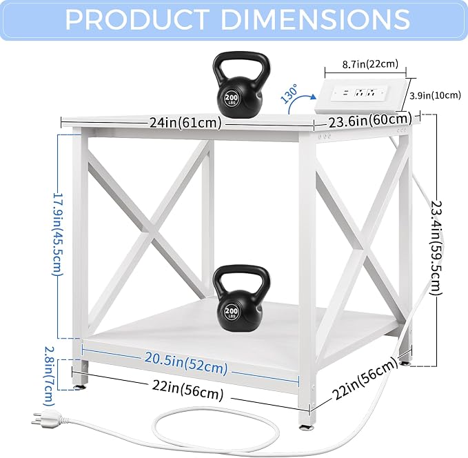METYERRY Large Printer Stand - Image 3