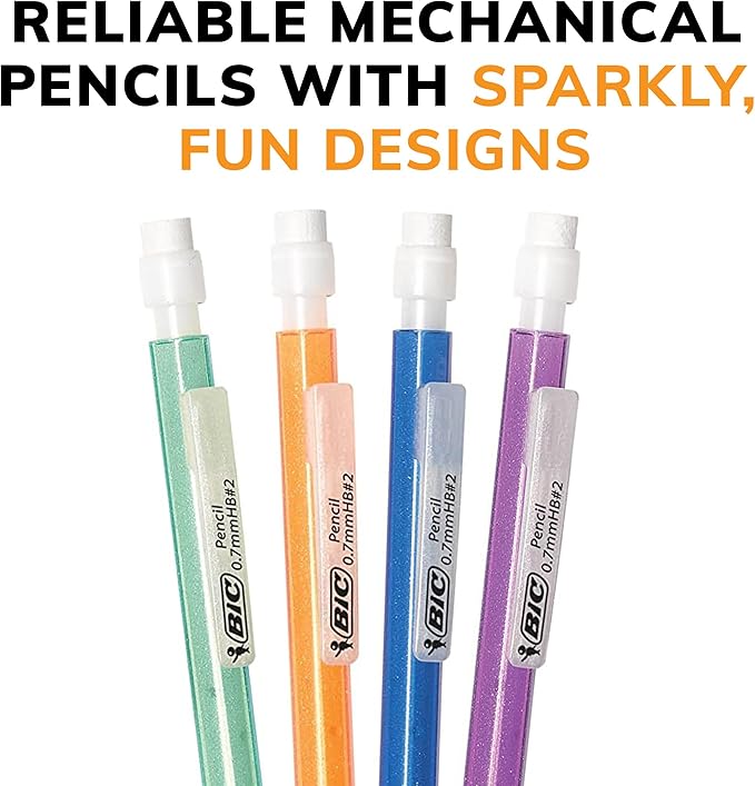 BIC Xtra-Sparkle Number 2 Mechanical Pencils - Image 5