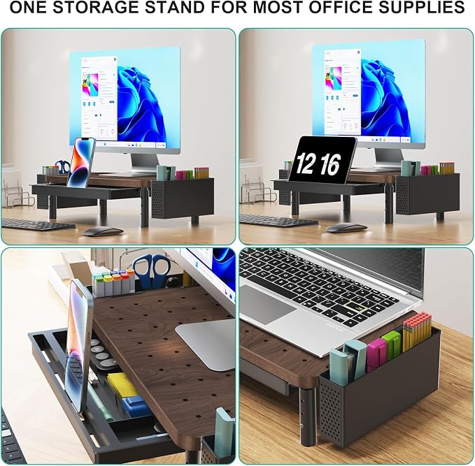WALI Plastic Computer Monitor Stand - Image 4