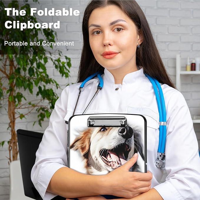 Clipboard with Storage, Heavy Duty Plastic Storage Clipboard with Low Profile - Image 5