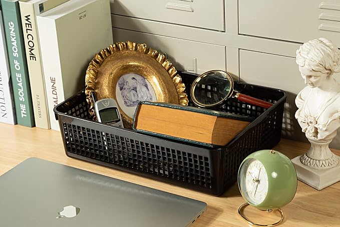 Aebeky A4 Size Plastic Paper Storage Trays, Desktop File Organizer Baskets - Image 6