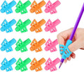 SANNIX 16 Pack Pencil Grippers for Kids Handwriting, Pencil Holder for Kids by SANNIX