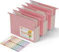 Extra Capacity Hanging File Folders, 3.15" Reinforced Wheat Straw Expanding by EcoStash