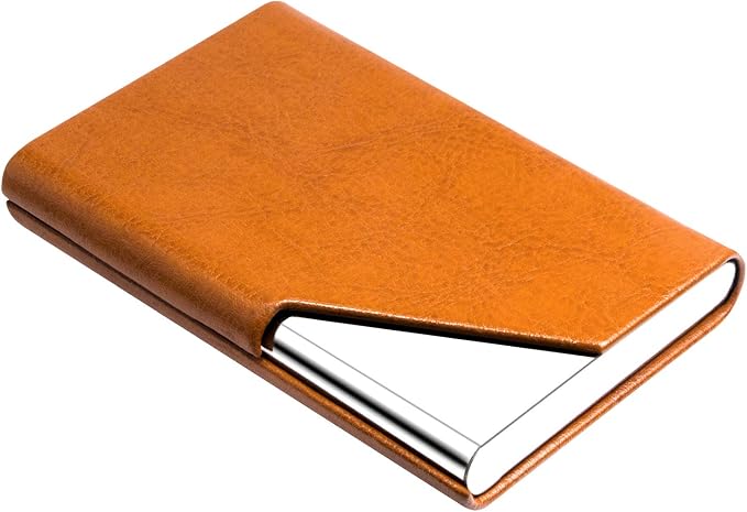Padike Business Card Holder, Upgraded Leather Business Card Case Pocket Card by padike