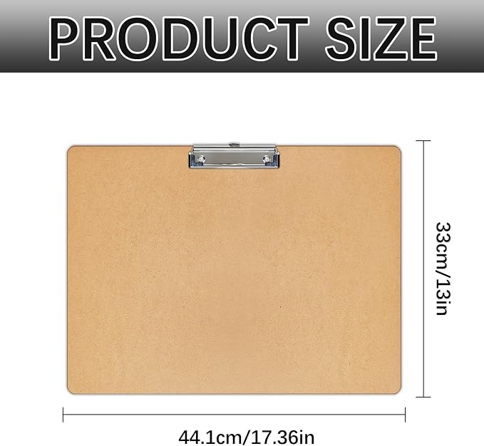10 PCS Extra Large 11x17 Clipboard, Wood Cleats - Image 2