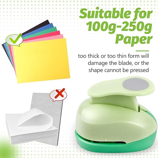 UCEC Hexagon Paper Punch, 2 Inch Hexagon Punch - Image 3