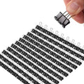 Mini Binder Clips, 144 Pack, 5/8 Inch, Standard 15mm, Micro Paper Clips by Makanu