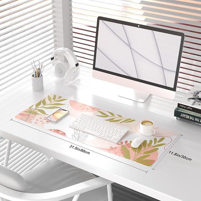 QiyI Large Mouse Pad, Cute Desk Mat - Image 2