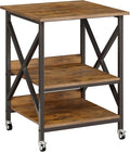 VENNQD 23.6 x 23.6 x 30.3 Inches Printer Stand, Large Printer Table by VENNQD