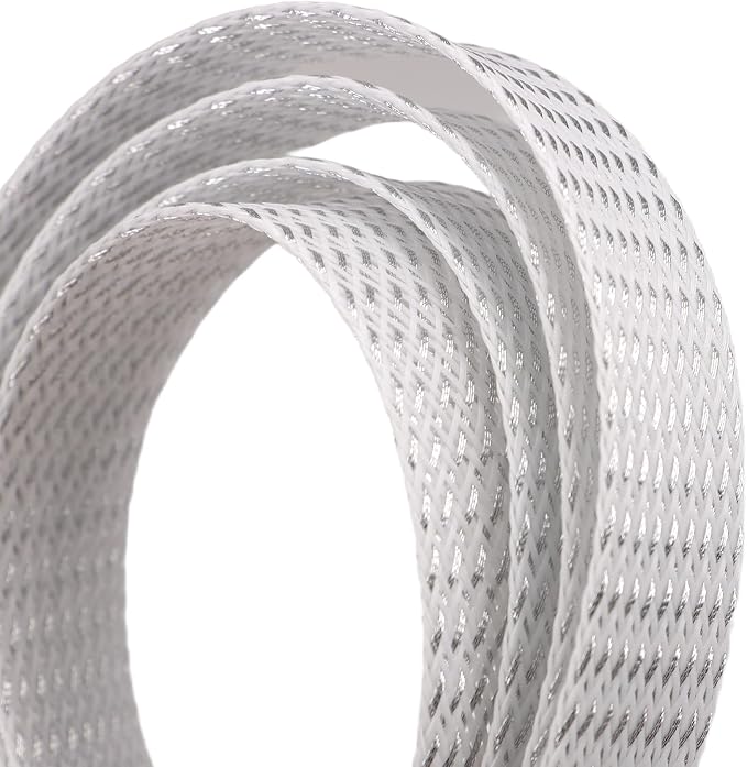 25ft PET Expandable Braided Cable Sleeve 1/6inch Pet Braided Cable Sleeve - Image 2