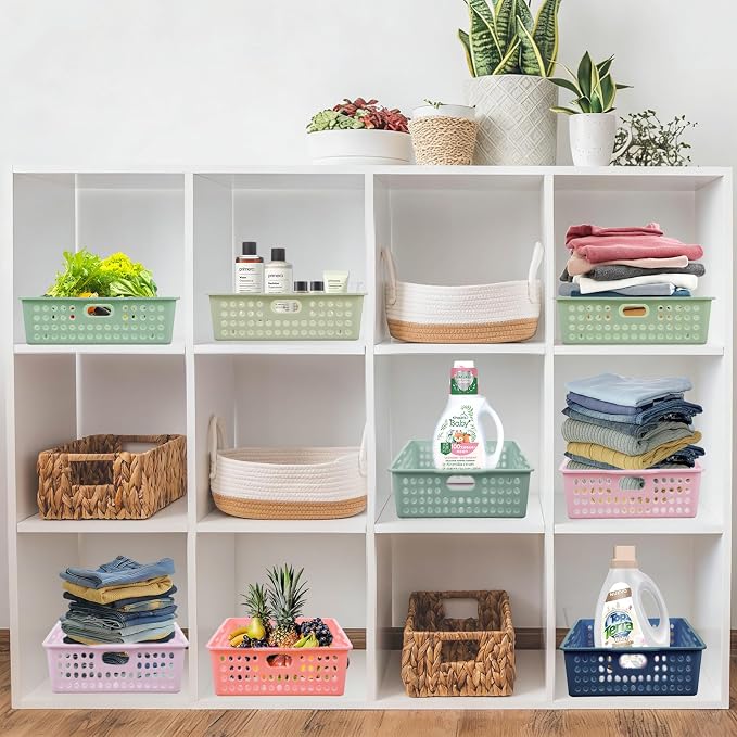 8 Pack Boho Plastic Turn in Paper Trays - Image 5