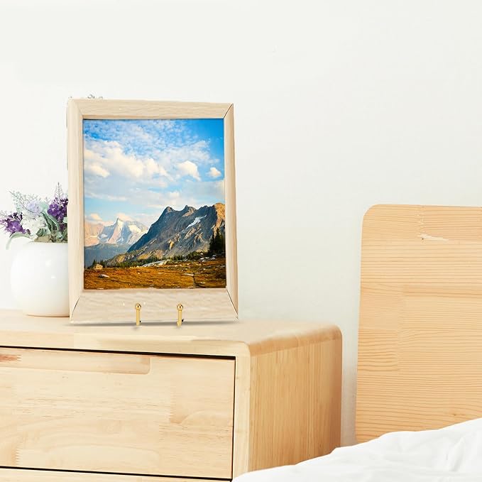 Decolore 8 inch 3 Pack Gold Plate Stands Table Top Easels Plate Holder Display - Image 6