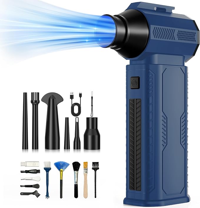 Compressed Air Duster, 000RPM Ultra-Powerful Electric Air Duster | 8000mAh by ZOAIVR