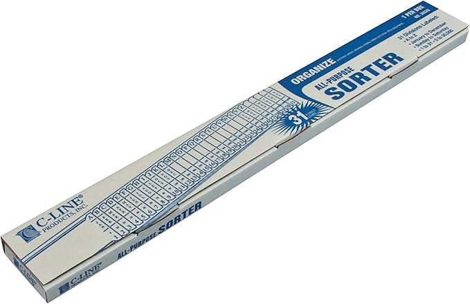 C-Line All-Purpose Document Sorter, 2.5 x 23.5 Inch - Image 4