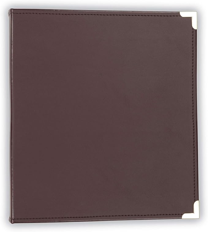 Samsill Classic Collection Leather 3 Ring Binder, Executive Presentation - Image 6