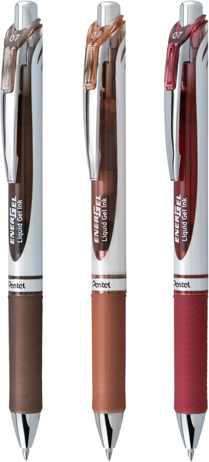 Pentel EnerGel RTX Retractable Liquid Gel Pen, Change Hue - Image 2