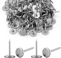 100 Pcs Extra Long Push Pins, Carpets & Wood Surfaces, Large Metal Tacks by Unknown