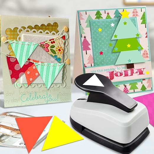 Triangle Hole Punch 1.97 inch TrianglePunch Triangles Paper Punches Triangle - Image 3